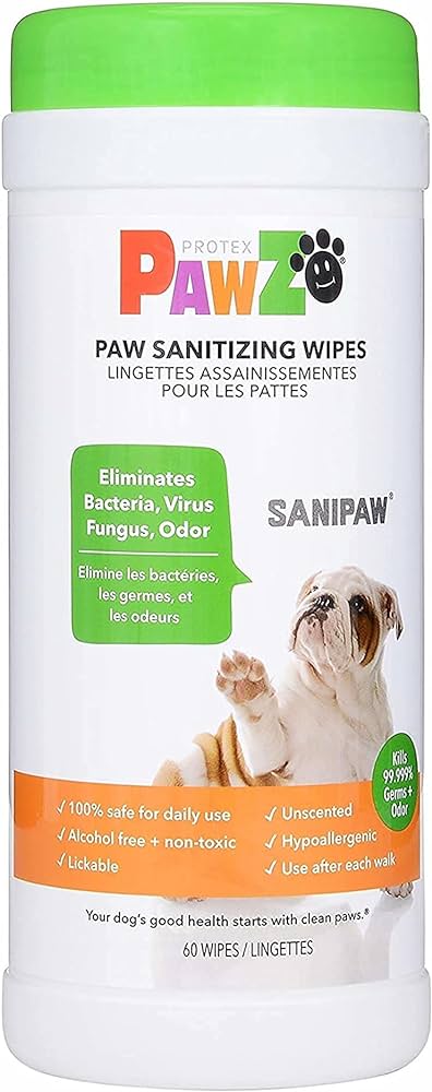 Pawz SaniPaw Sanitizing Wipes