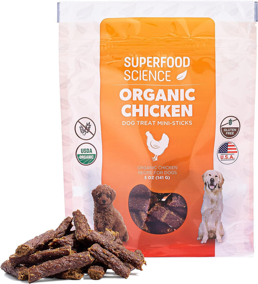 Superfood Science Organic Chicken and Sweet Potato Dog Treats