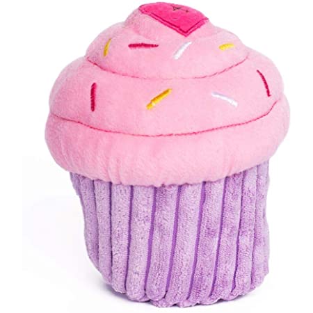 ZippyPaws Cupcake Dog Toys Pink