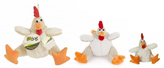 GoDog Checkers Fat Rooster Assorted Sizes