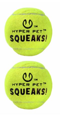 Hyper Pet Squeaks Regular Sized Tennis Balls