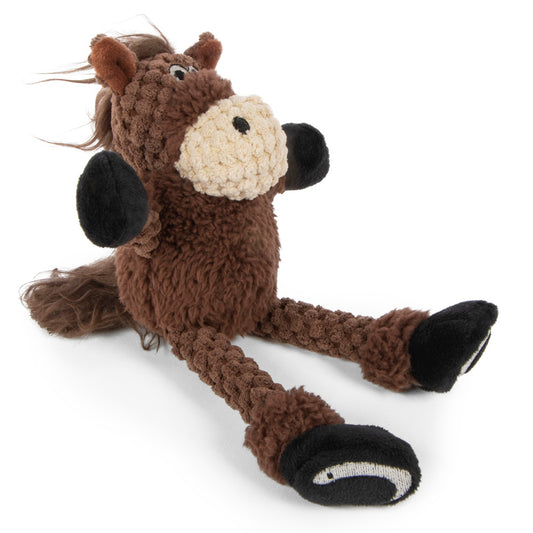 GoDog Checkers Skinny Horse Brown