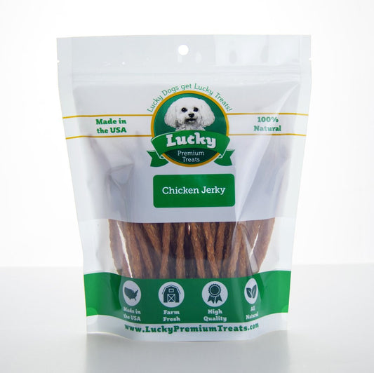 Lucky Premium Chicken Jerky Straws