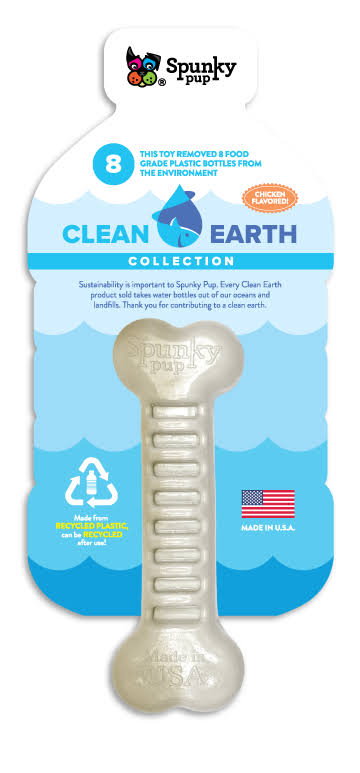 Clean Earth Recycled Bone Dog Toy
