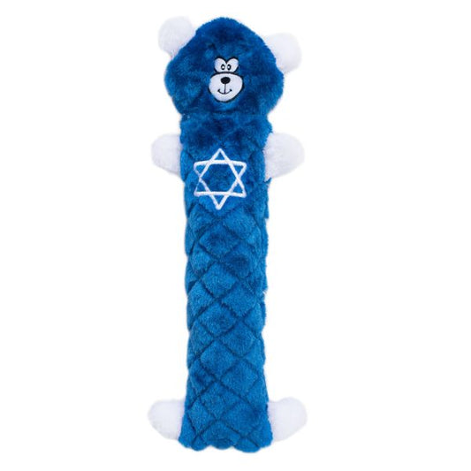 ZippyPaws Hanukkah Jigglerz - Blue Bear